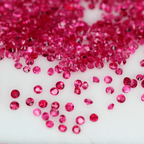 10 carats Melee size Round Brilliant Natural Mogok Pink Spinels | Reddish Pink Spinels