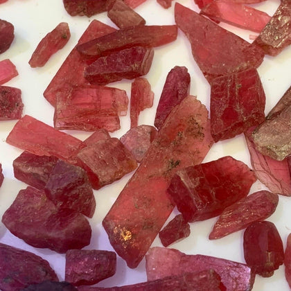Deals from 50 to 250 grams Rare Natural Rhodonite Stones | Rhodonite Crystals