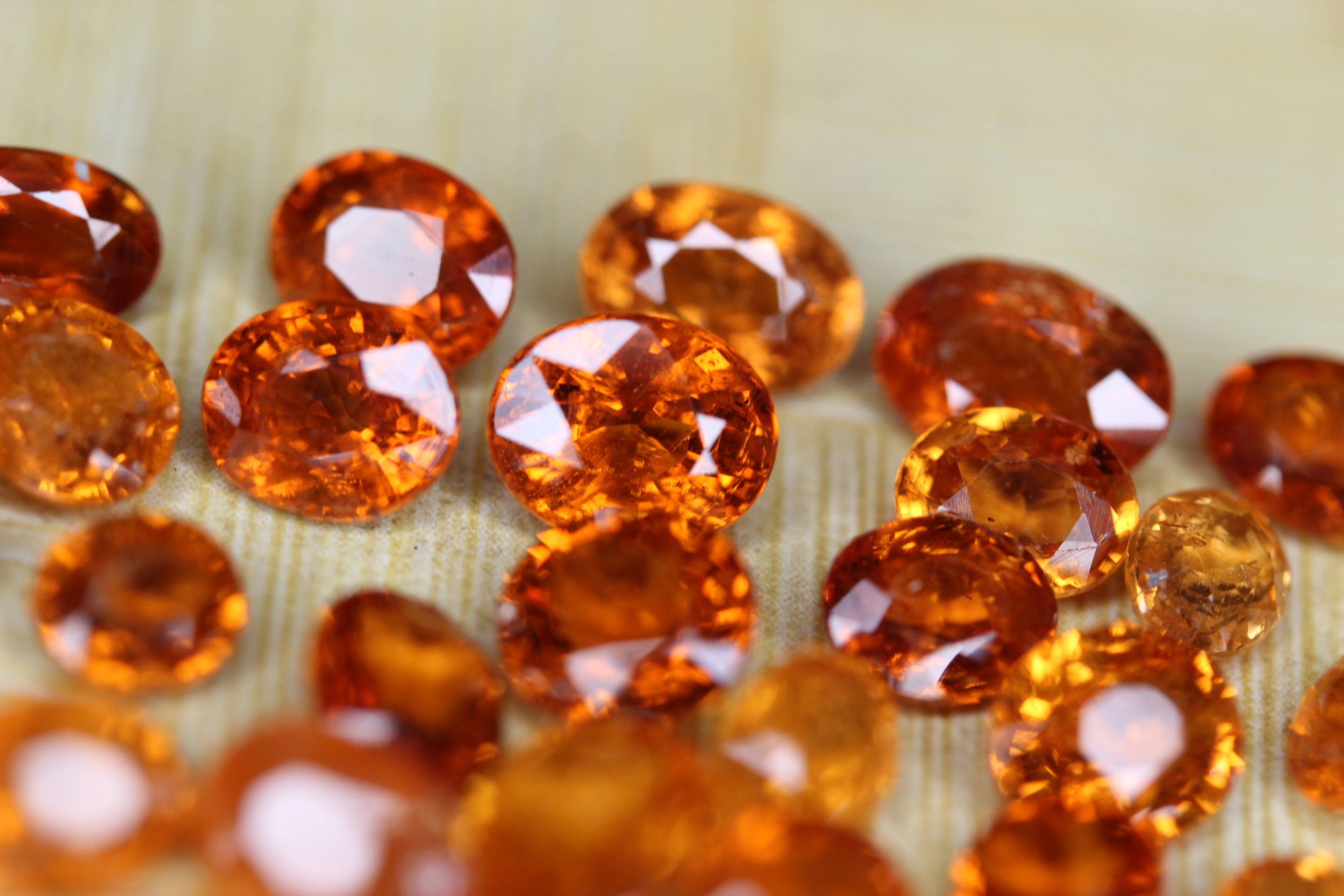 mandarin spessartite garnet for sale