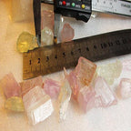 600grams Natural Rough Kunzite Crystal.