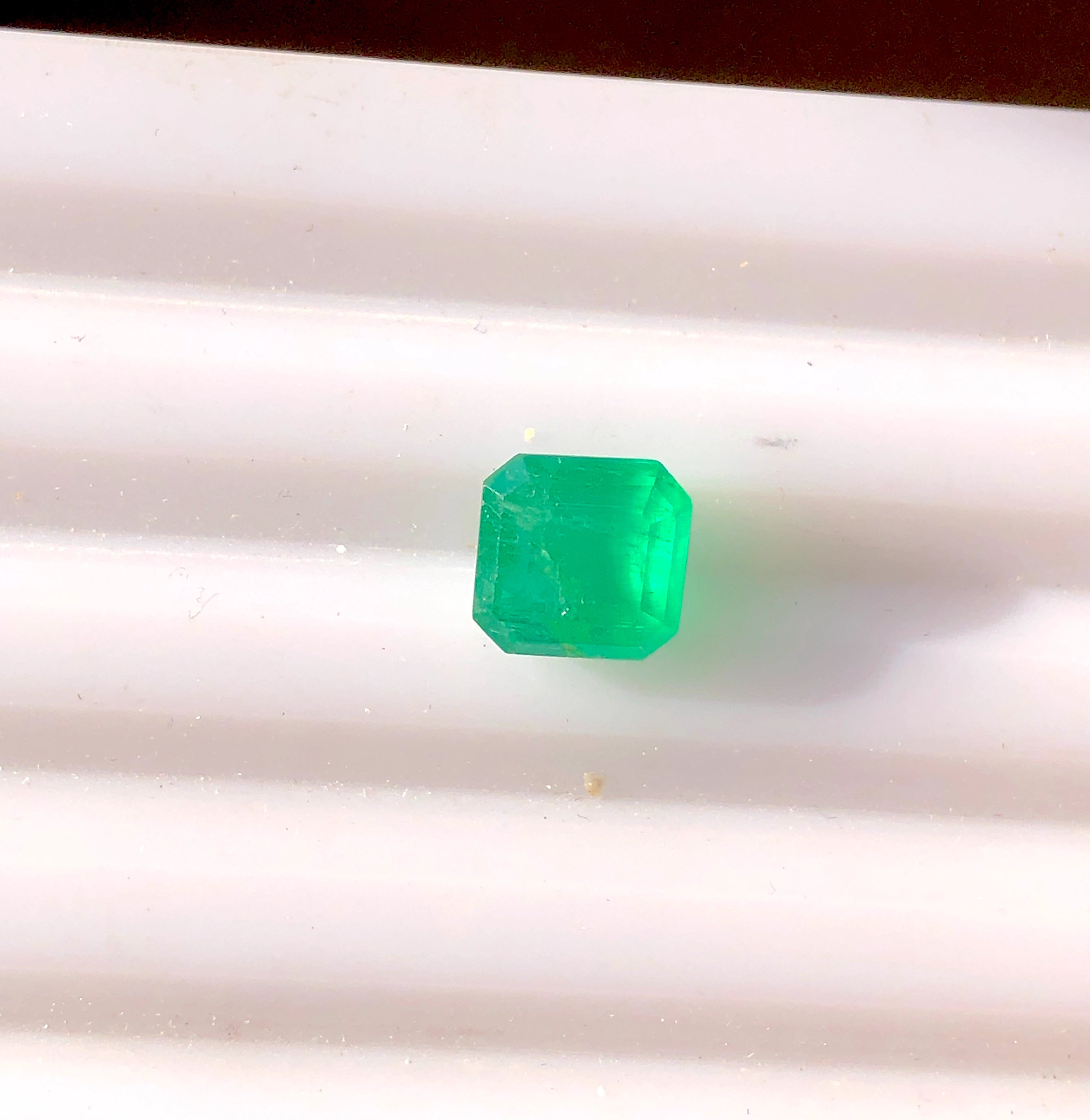 5x5mm Natural Swat Emerald | Cushion Cut Loose Gem | Pakistan Origin