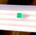1.10 ct Natural Swat Emerald | Cushion Cut Loose Gemstone | Pakistan Origin