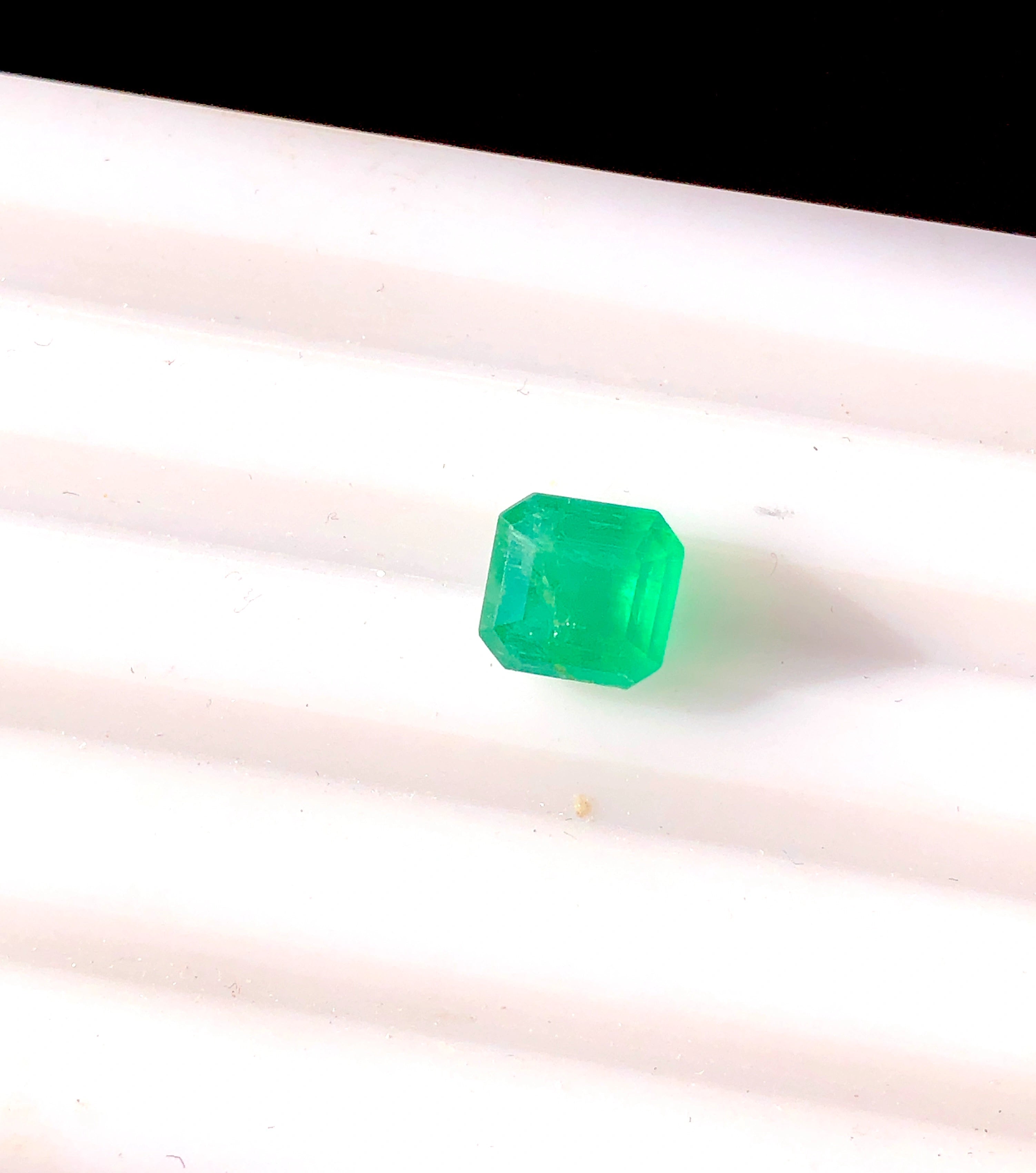 Green gemstone emerald from Swat 
