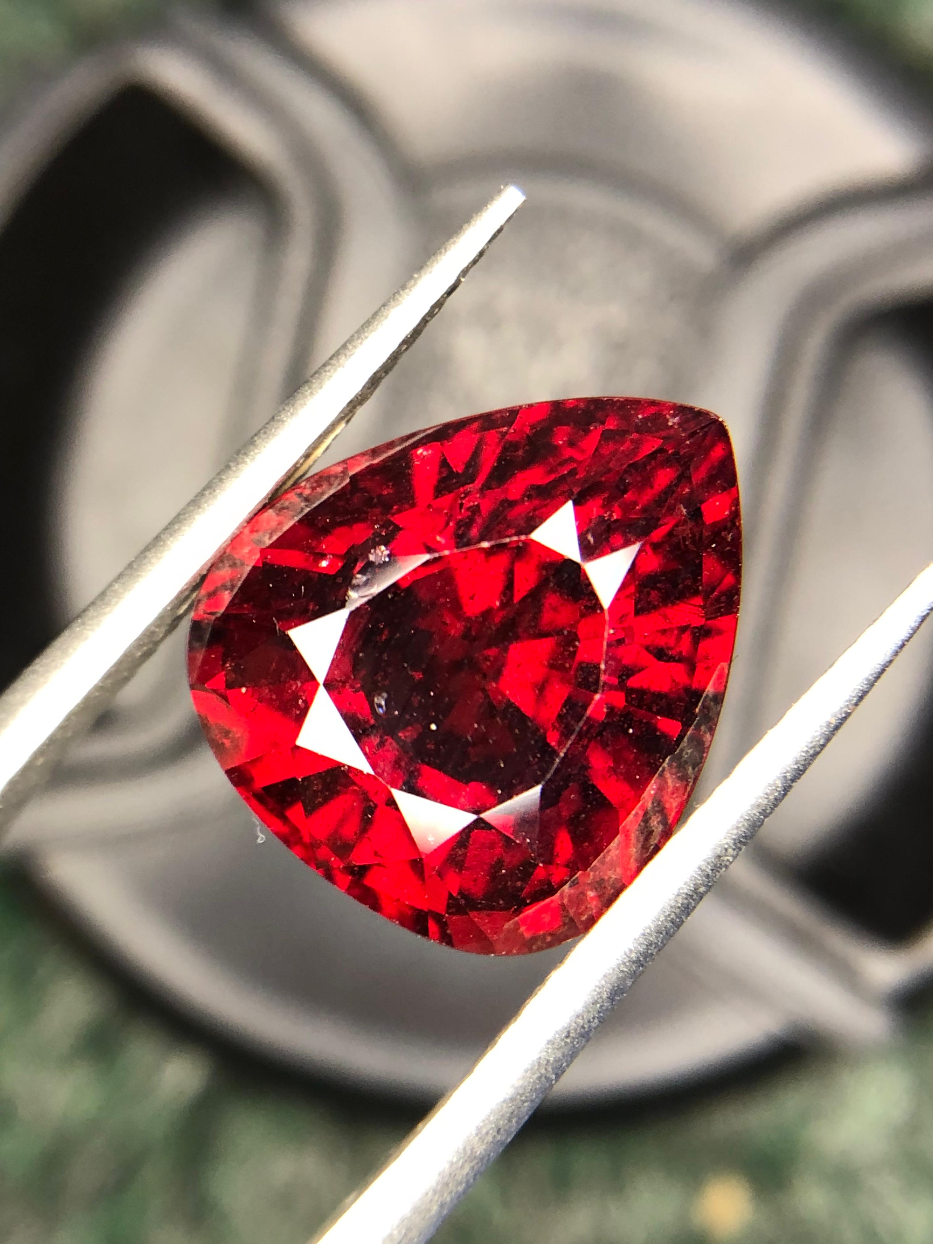 rhodolite garnet loose