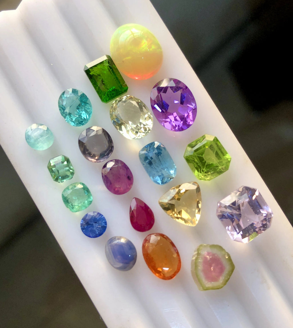 You May Like These Mix Cut Gemstones For add in Your Collecion
