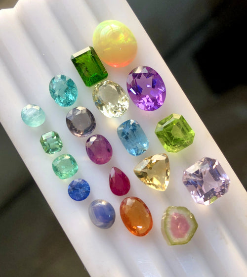 You May Like These Mix Cut Gemstones For add in Your Collecion