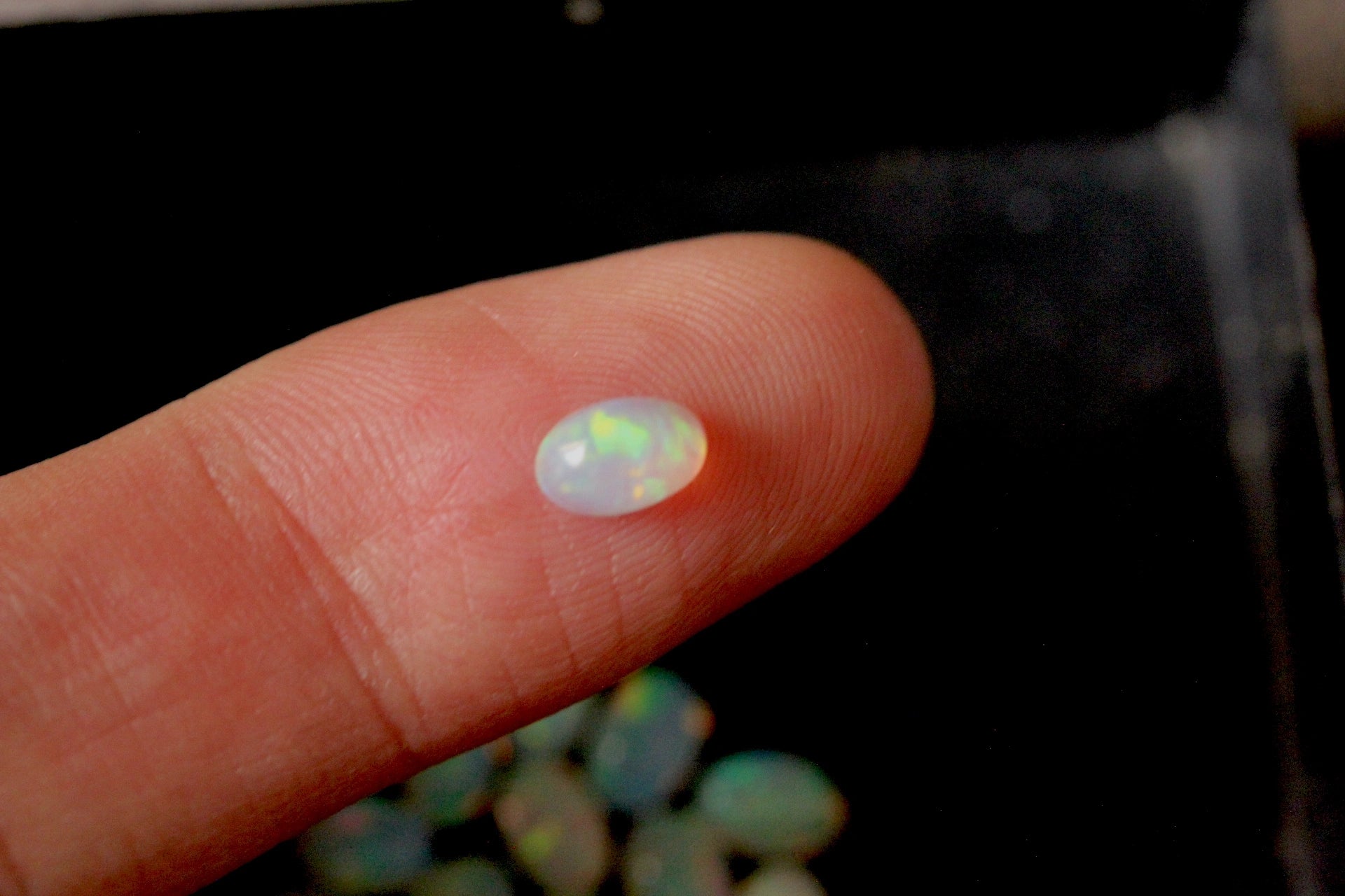 6x4mm Natural Ethiopian Opals | Loose Oval Cabochons