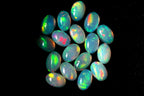 6x4mm Natural Ethiopian Opals | Loose Oval Cabochons