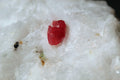 Natural spinel specimen from Hunza
