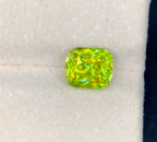 8x7mm 3.29 carats Natural Yellowish Green Sphene/Titanite