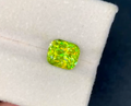 8x7mm 3.29 carats Natural Yellowish Green Sphene/Titanite