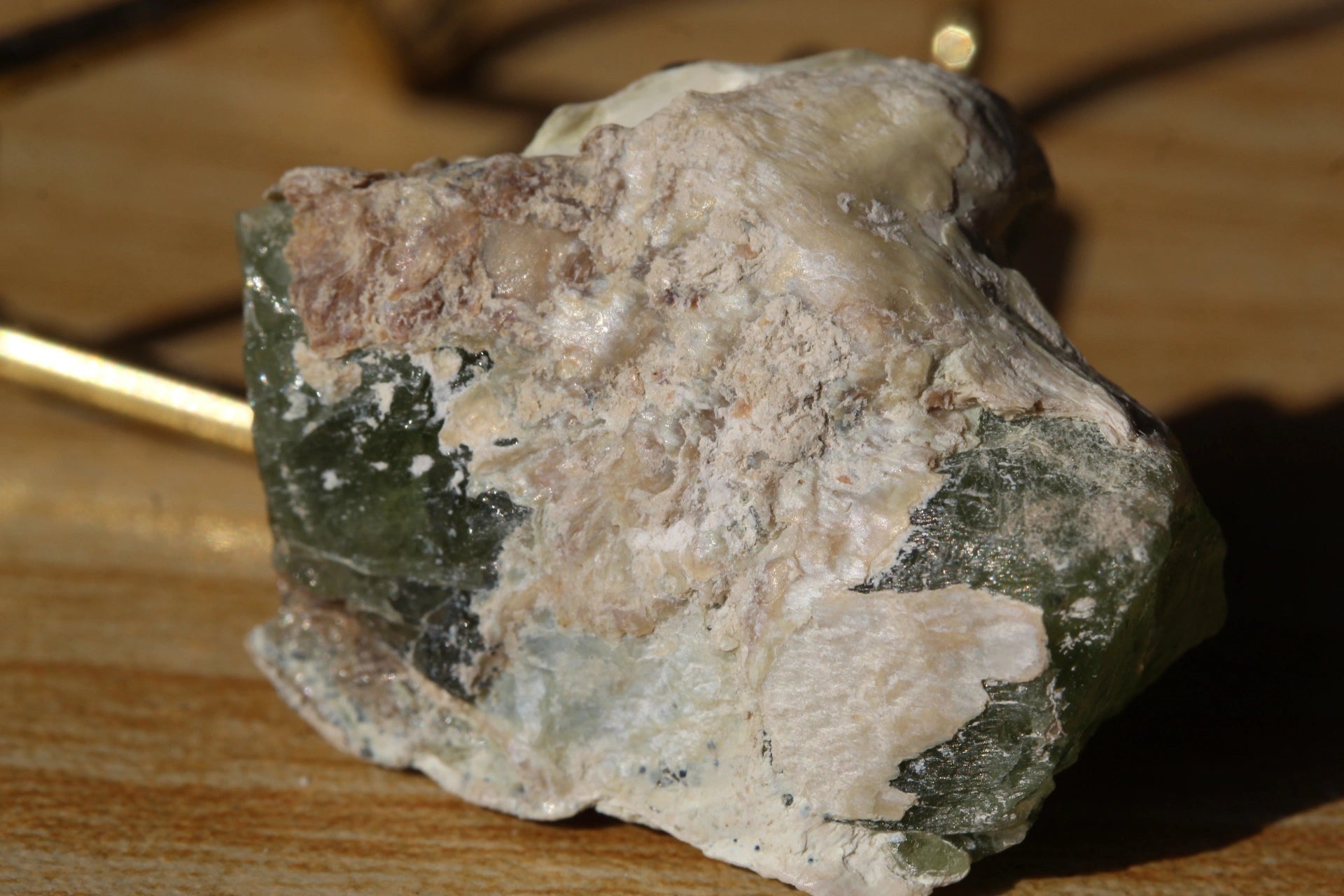 peridot specimen marble