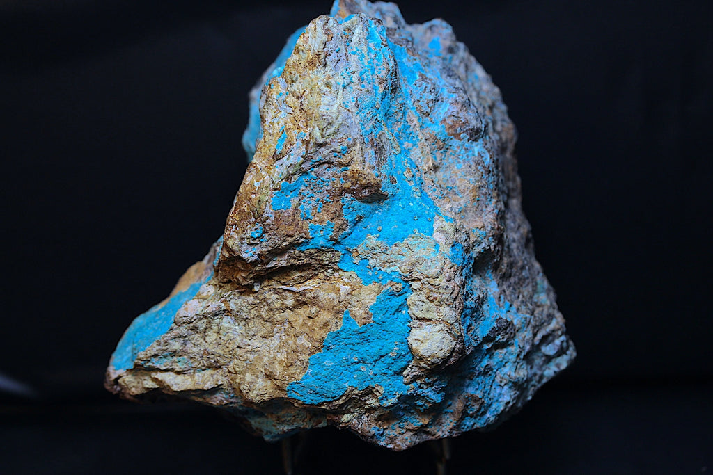 390g Raw Persian Turquoise Rough Stone – Lapidary Grade, Iran