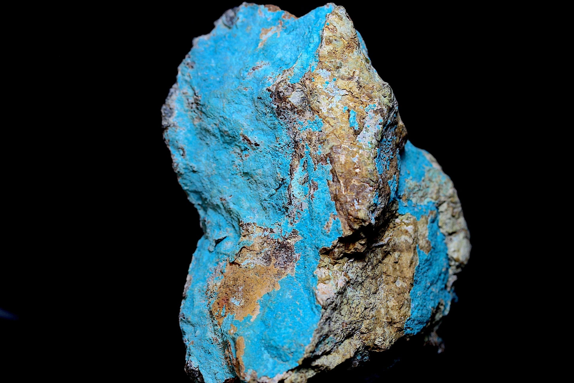 390g Raw Persian Turquoise Rough Stone – Lapidary Grade, Iran