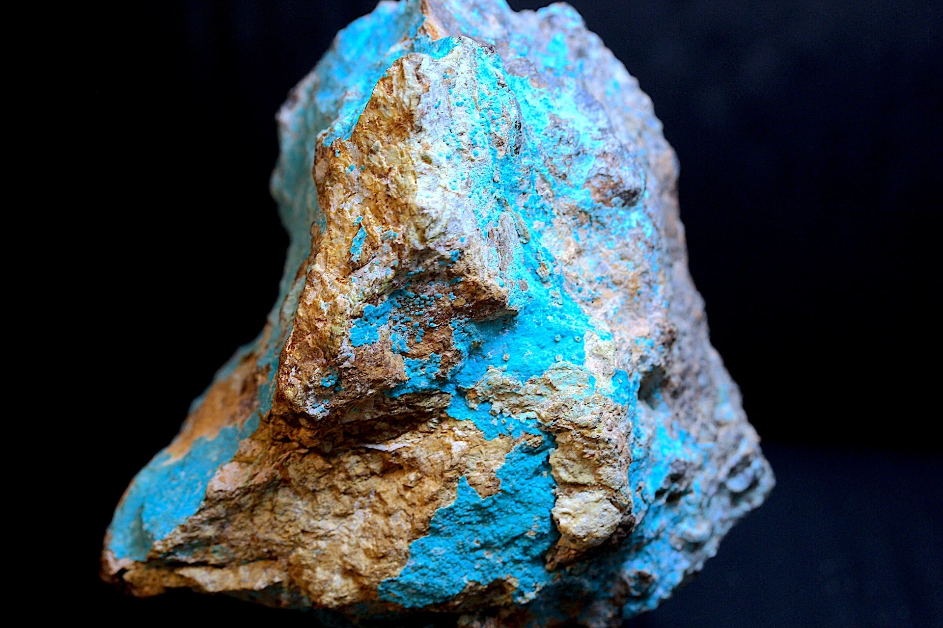 390g Raw Persian Turquoise Rough Stone – Lapidary Grade, Iran
