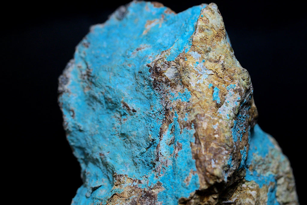 390g Raw Persian Turquoise Rough Stone – Lapidary Grade, Iran