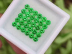3 carats Tsavorite Garnets Round Brilliant - Green Garnets