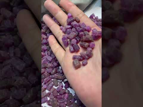 Kilo Grams Natural Rubies Rough Crystals Bulk – Folkmarketgems