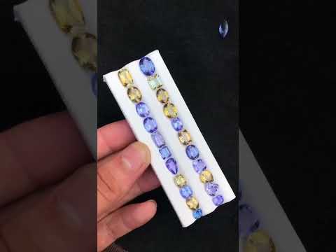 Tanzanite Loose Gemstone Parcel | 10 or 20 Mixed-Color Stones