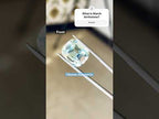 7.8 carats Blue Aquamarine Loose Stone -Emerald Cut - Cushion Cut