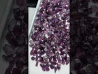 Faceting Rough Deals of Raw Purple Spinels Stones