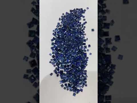 2mm Princes Cut Blue Sapphires Melee Size | Cushion Cut Sapphires