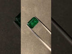 1.96 carats Octagonal Vivid Green Emerald Loose Gemstone - Swat, Pakistan