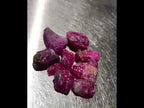 56 Carats Lot of Tajik Rubies Rough Lapidary Quality