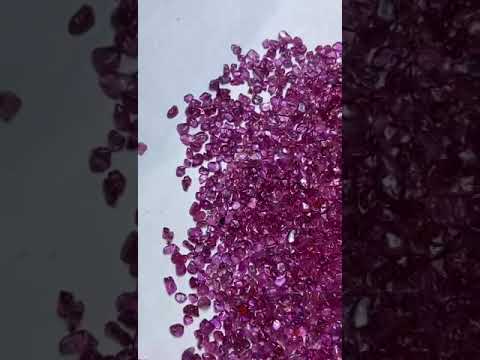 200 carats Facet Rough Pink Rubies Deals | Corundum