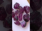 39 carats Pinkish Purple Kashmir Sapphires Rough for Faceting