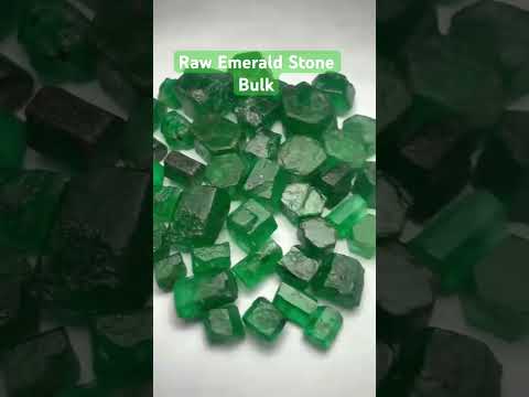 Bulk Minerals: Rough Emerald Gemstones