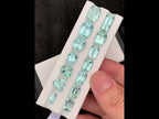 48 carats Natural Loose Aquamarine Gemstones Deal - Blue- Emerald Cut, Princes Cut