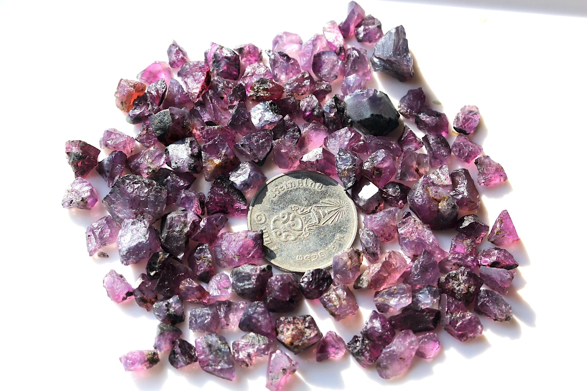 natural batakundi kashmir sapphires lot for cutting