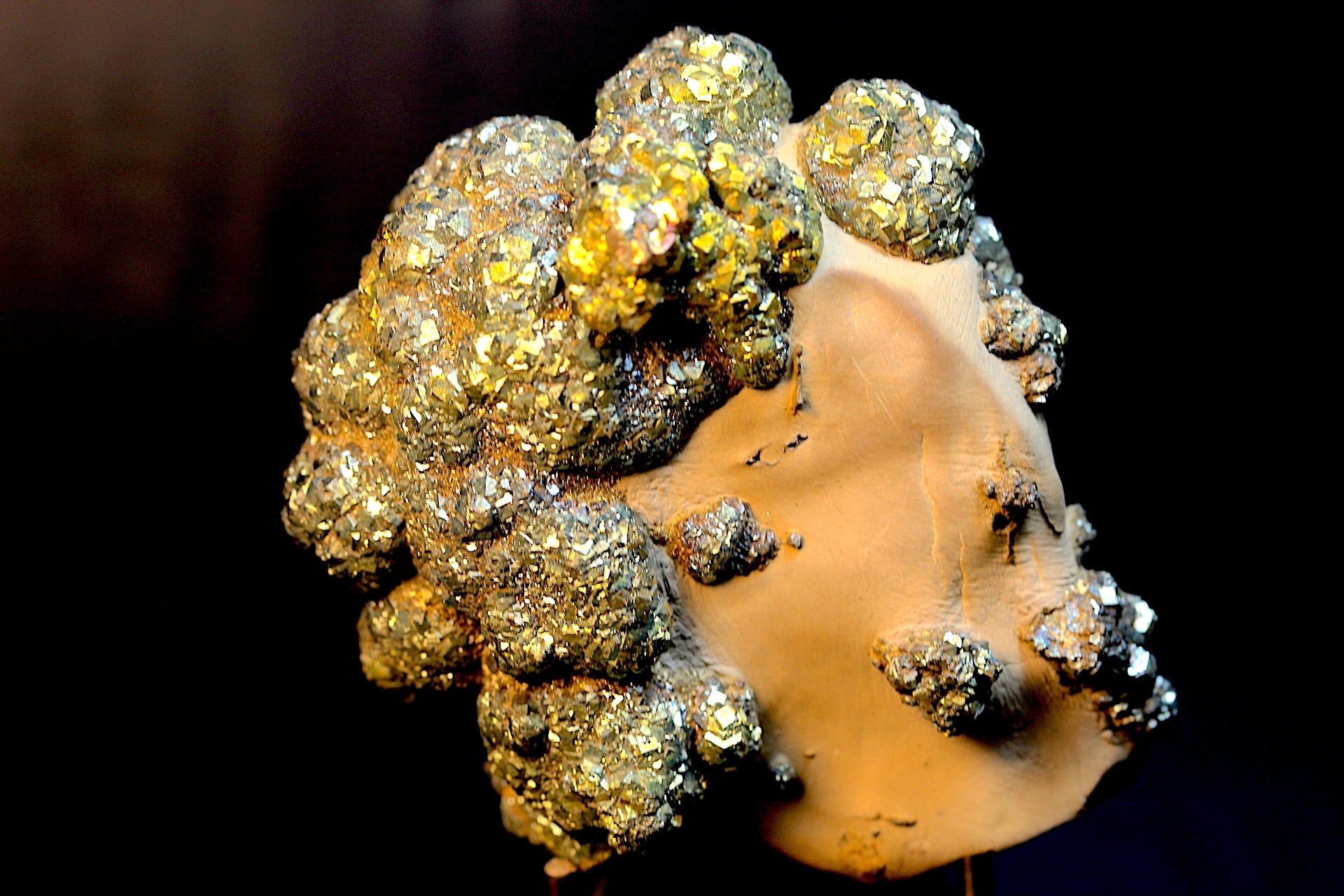 impressive specimen of high-class pyrite