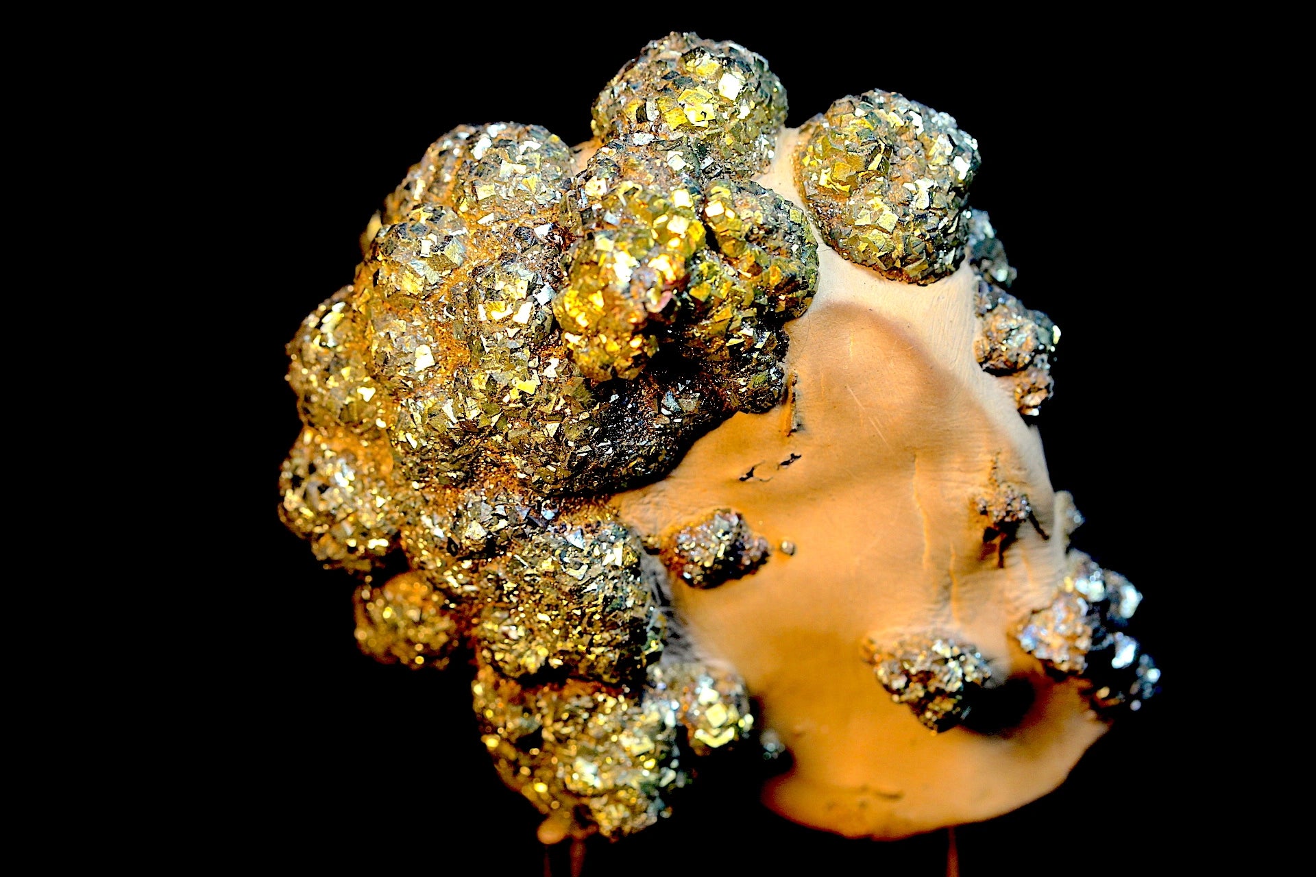 Pyrite with Sphalerite