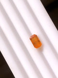 0.98 Carat Rare Clinohumite Loose Colored Stone  -Orange- Emerald Cut