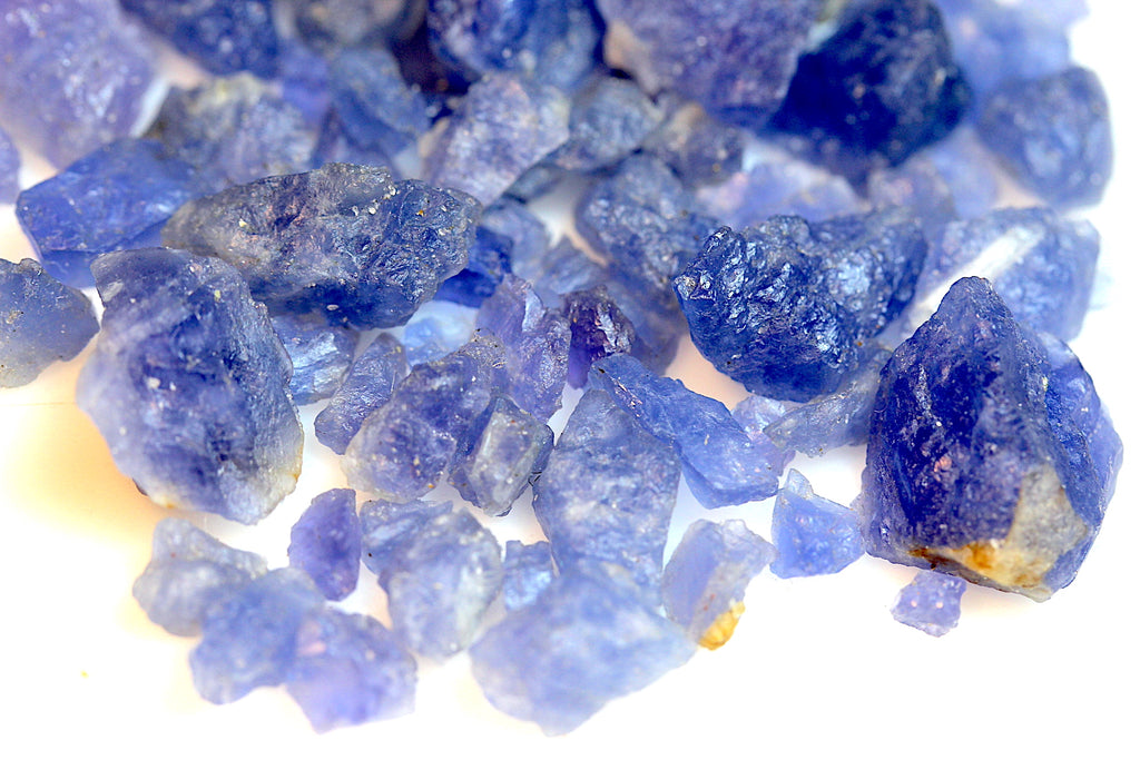 rare rough hackmanite stones