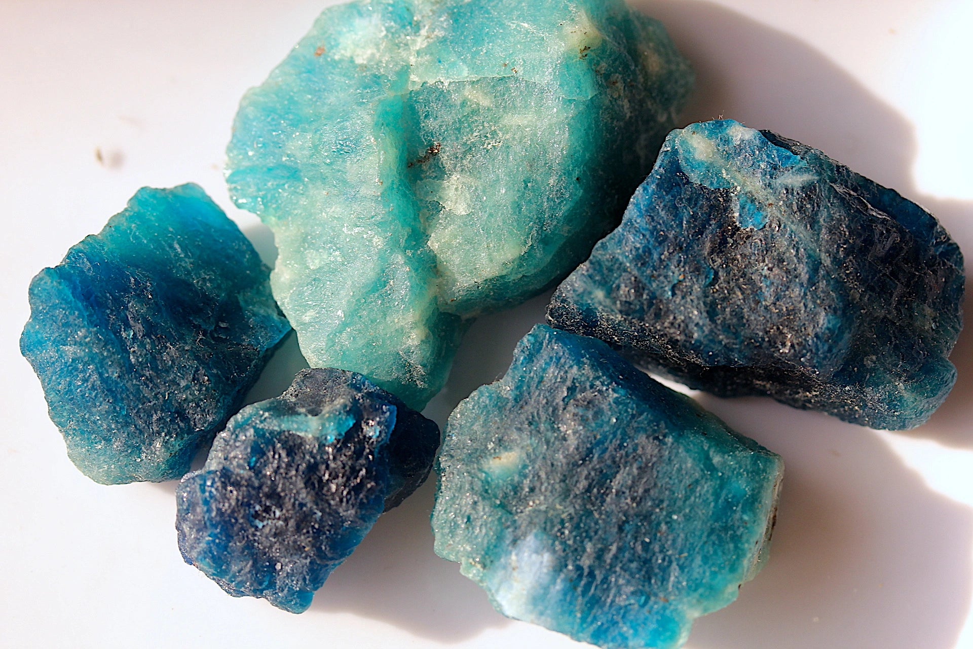 89 Grams Fluorescent Rare Rough Haüyne Mineral for Lapidary