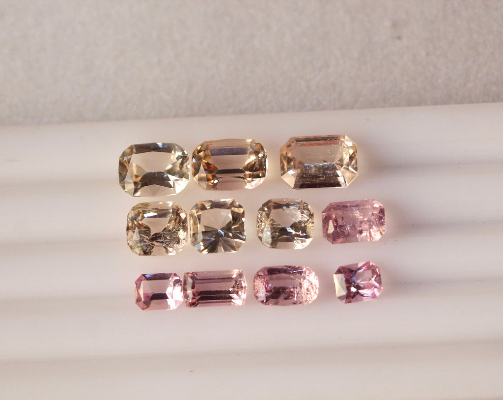 Cushion Cut Rare Katlang Pink Golden Topaz Deal