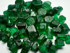 Real rough emeralds gemstones bulk