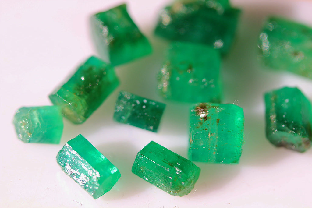 23.20 carats Rough Emerald Crystals from Swat