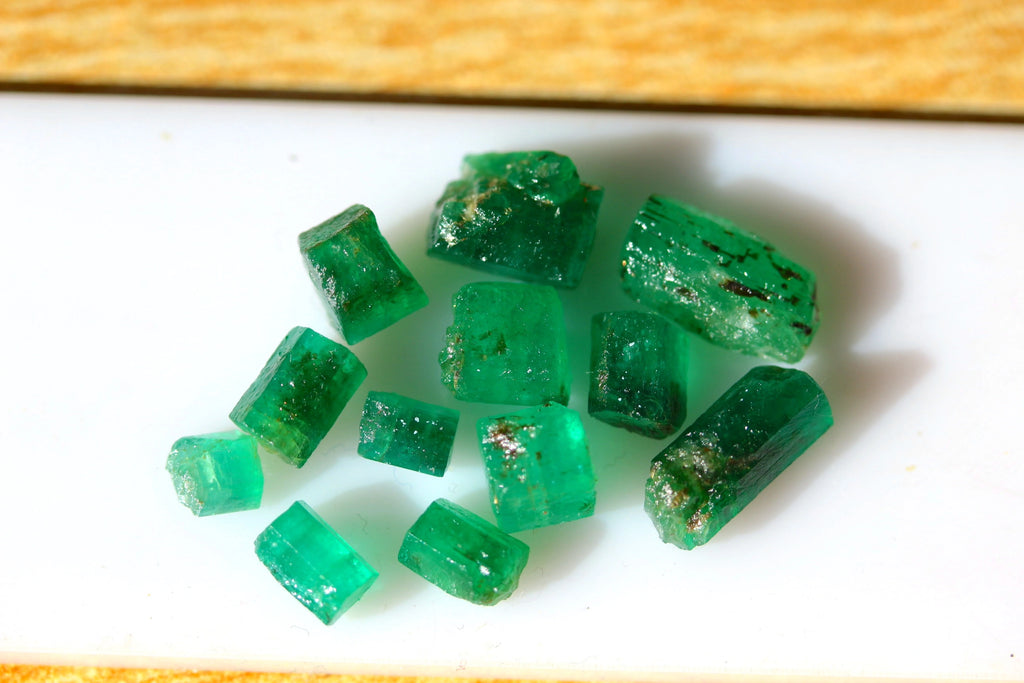 23.20 carats Rough Emerald Crystals from Swat