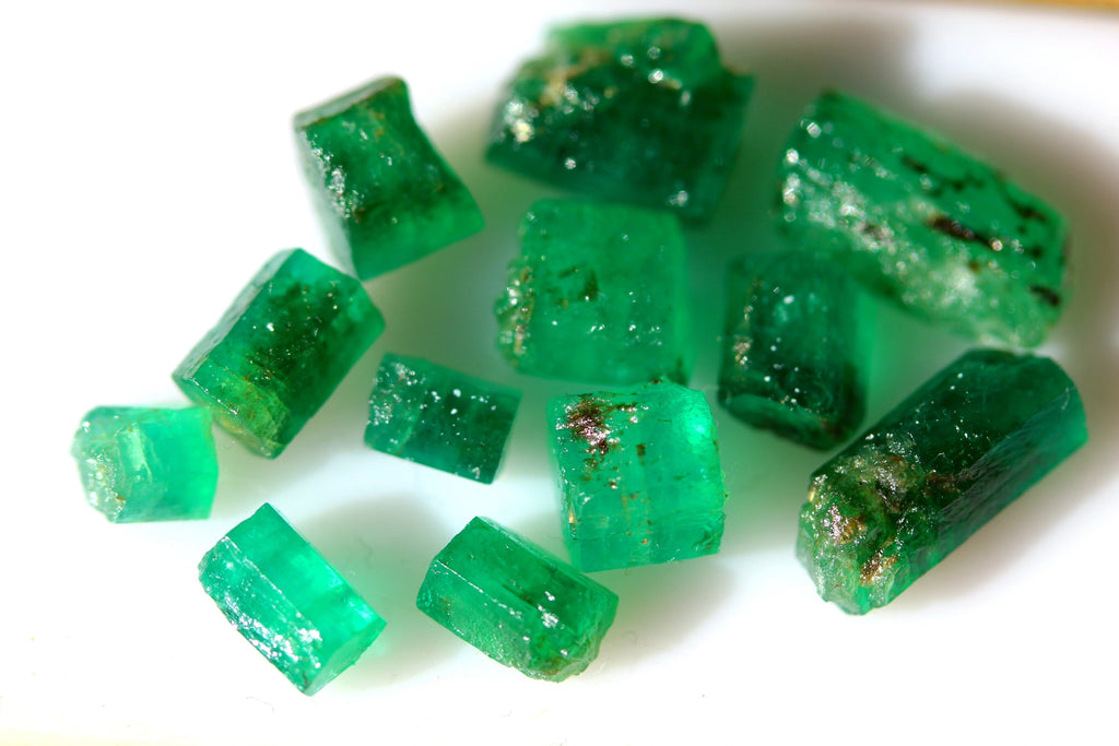 23.20 carats Rough Emerald Crystals from Swat