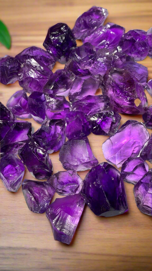 buy rough amethyst for faceting