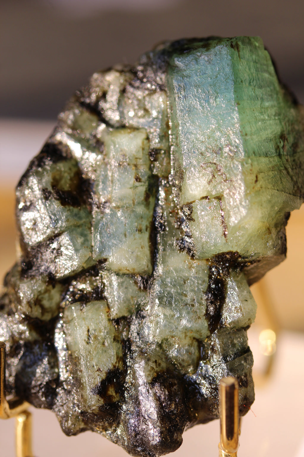 40 Grams Emerald Crystal on Matrix from Chitral Pakistan