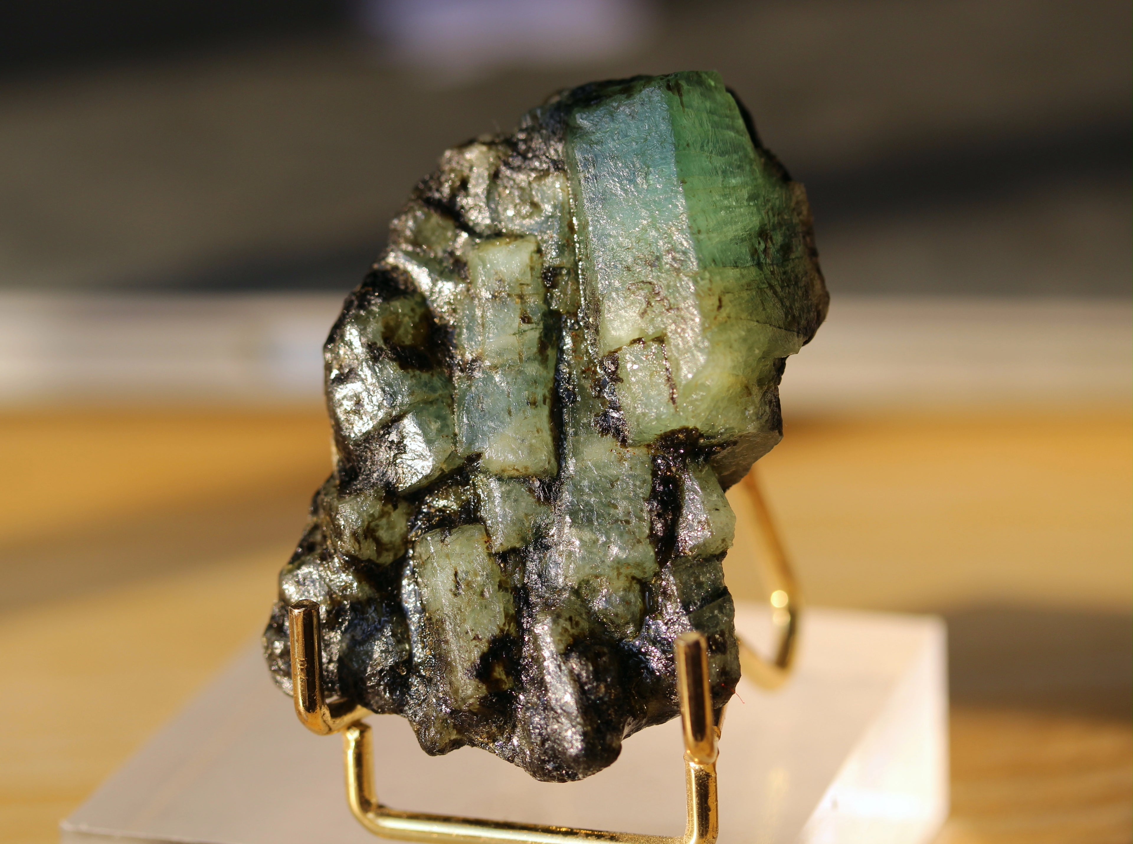 40 Grams Emerald Crystal on Matrix from Chitral Pakistan