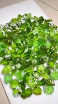 rough peridot deals for faceting
