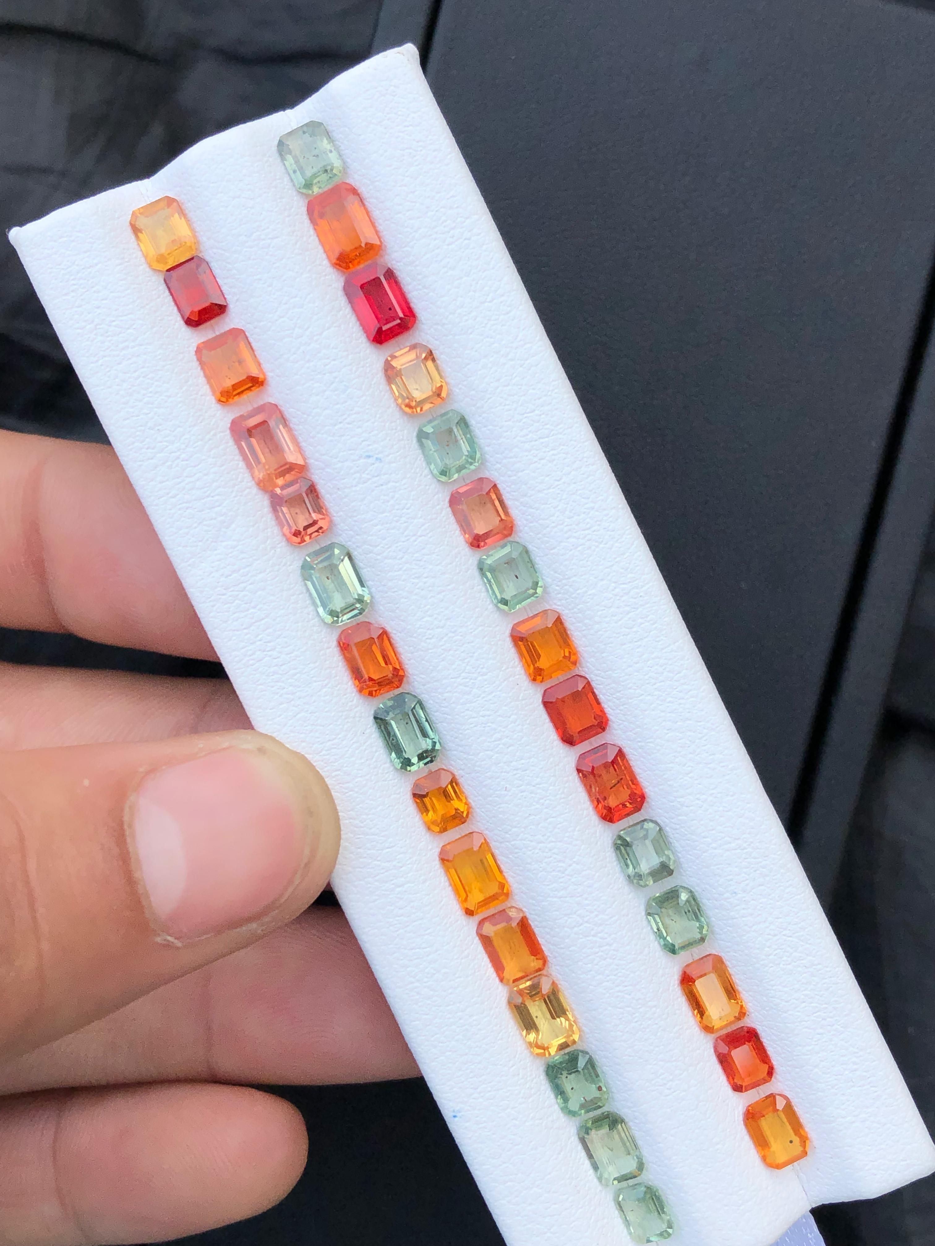 untreated loose sapphire