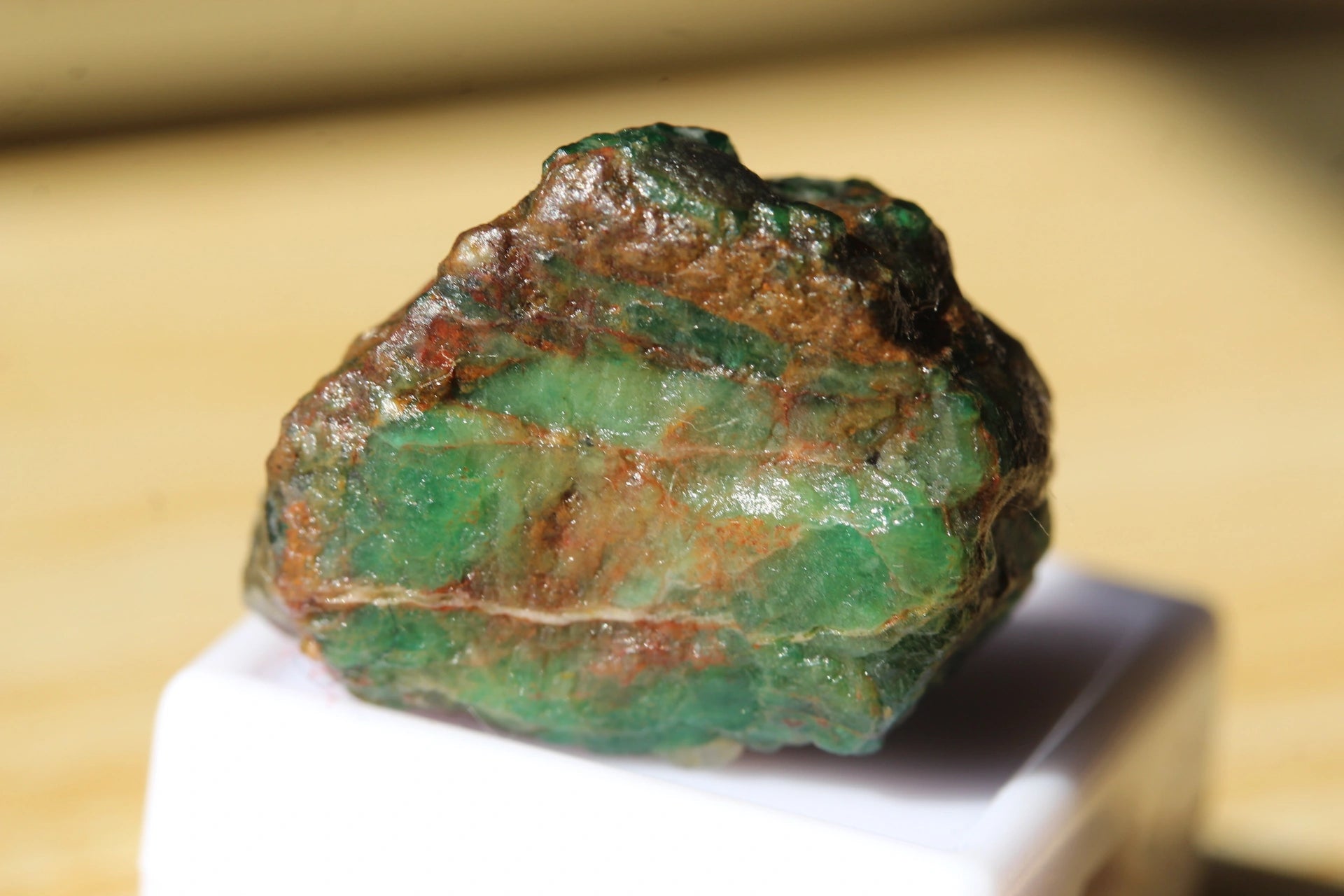 46 Carats Swat Emerald Specimen Pakistan